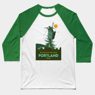 DISCOVERING PORTLAND Baseball T-Shirt